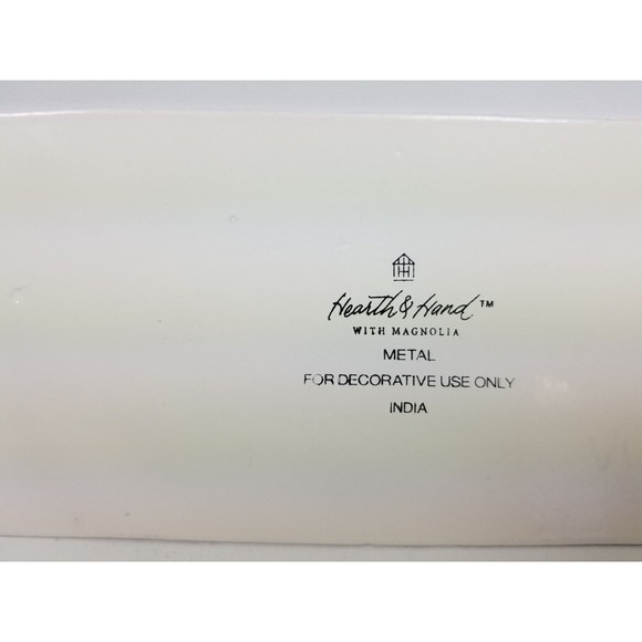 Hearth & Hand with Magnolia Merry & Bright Christmas Wall Decor Sign NEW no box - Picture 4 of 4